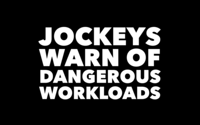 JOCKEYS FATIQUED FROM UNPAID TRACK WORK